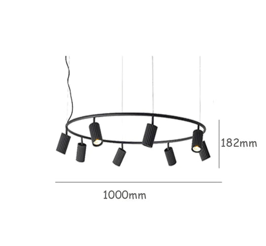 Modern Simple Living Room Chandelier Designer Creative Nordic Restaurant Bedroom Study Model