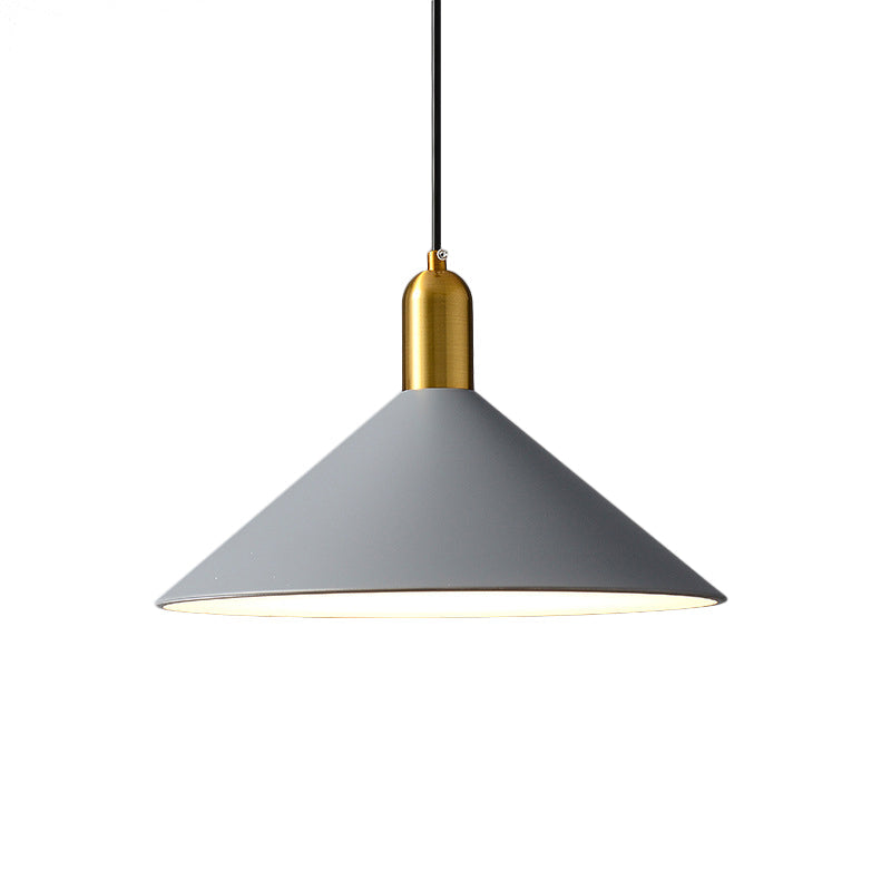 Margot - Industrial Metal Conical Drop Lamp 1 Head Dining Room Pendant Lighting Fixture