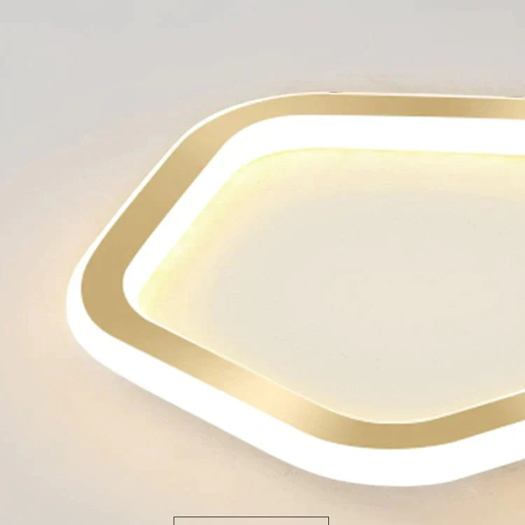 Simple Ceiling Lamp Personalized Creativity Ultra - Thin Corridor Light Luxury Cloakroom Led Anode