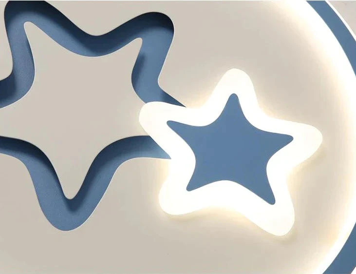 Star Cartoon Ceiling Lamp Children’s Room Bedroom