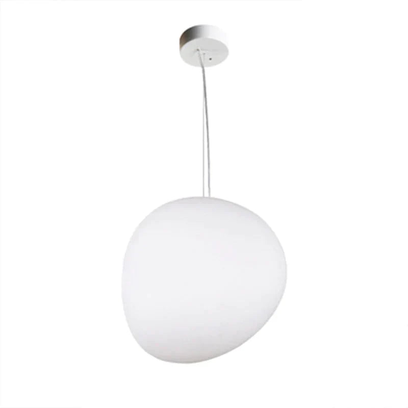 Pebble Chandelier Stone Lamp Living Room Irregular Glass Special Shaped Egg Ball Goose Warm