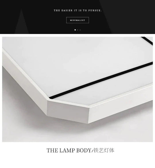 Olivia’s Modern Minimalist Led Study Light In The Bedroom Ceiling Lamp