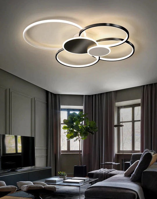 Nordic Light Luxury Hall Main Lamp Living Room Ceiling Led Bedroom Interior Decoration Modern