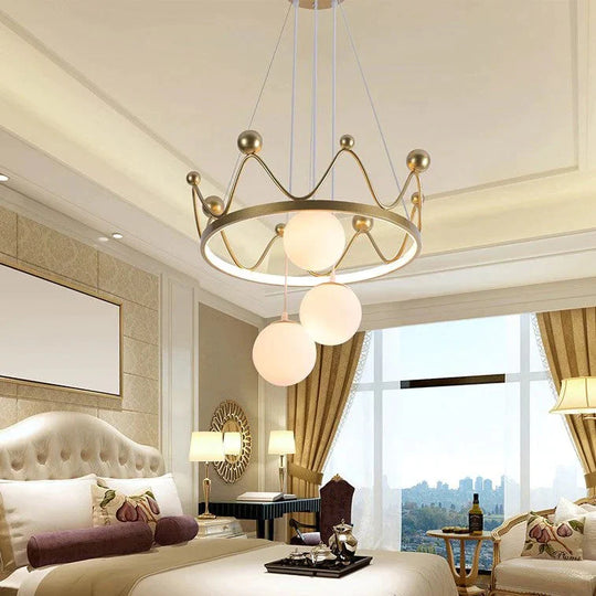 Simple And Lovely Children’s Bedroom Chandelier Pendant