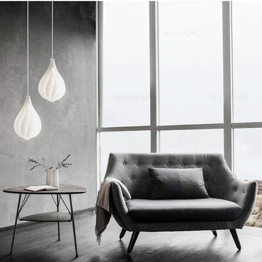 Restaurant Bar Minimalist Nordic Style Personality Ins Bud Drop Bedroom Bedside Chandelier Pendant