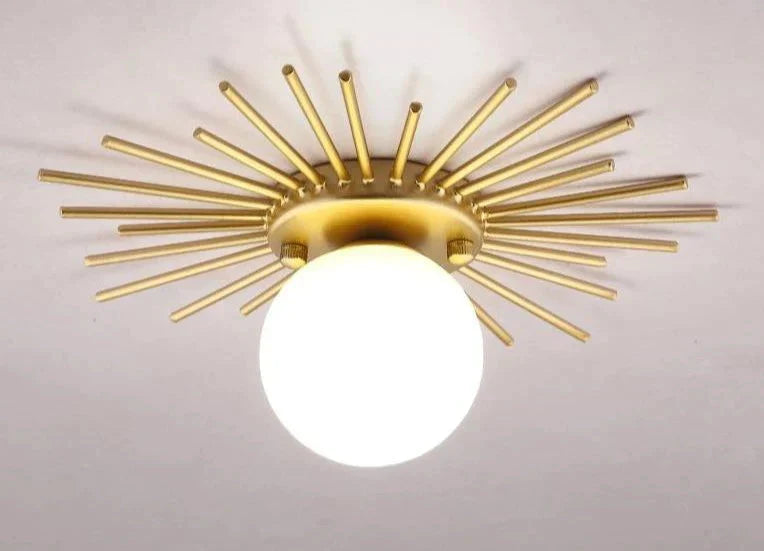 Corridor Light Acrylic Lampshade Ceiling Lamp B 24Cm Trichromatic Light