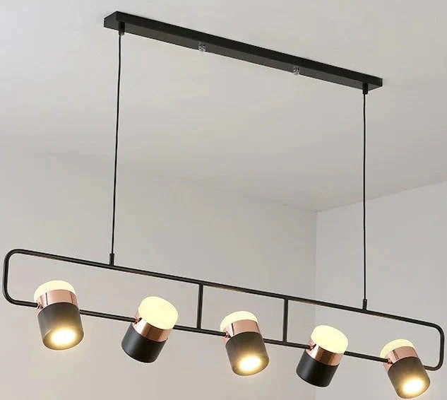 Bar Chandelier Simple Study Restaurant 3 Heads 5 Dining Room Light Led Pendant