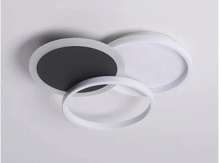 Creative Led Ceiling Lamp Geometry Simple Modern