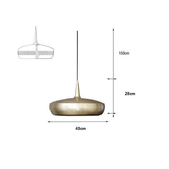 Modern Living Room Chandelier Creative Hollow Corridor Pendant