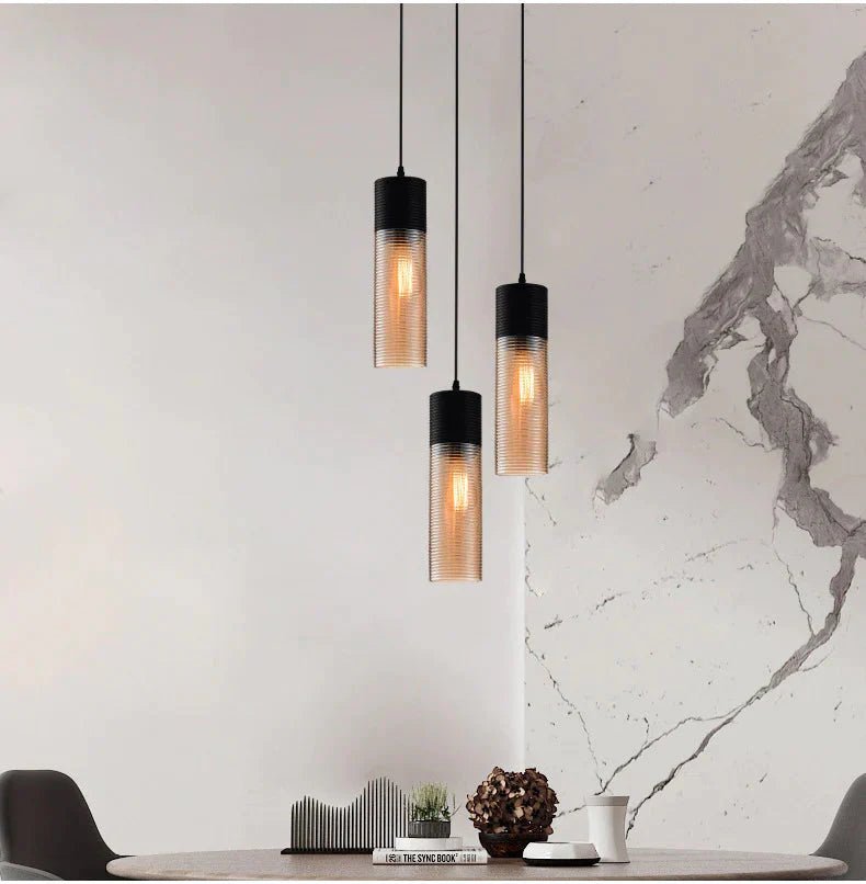 Nordic Restaurant Chandelier Creative Art Personality Modern Minimalist Coffee Shop Glass Pendant