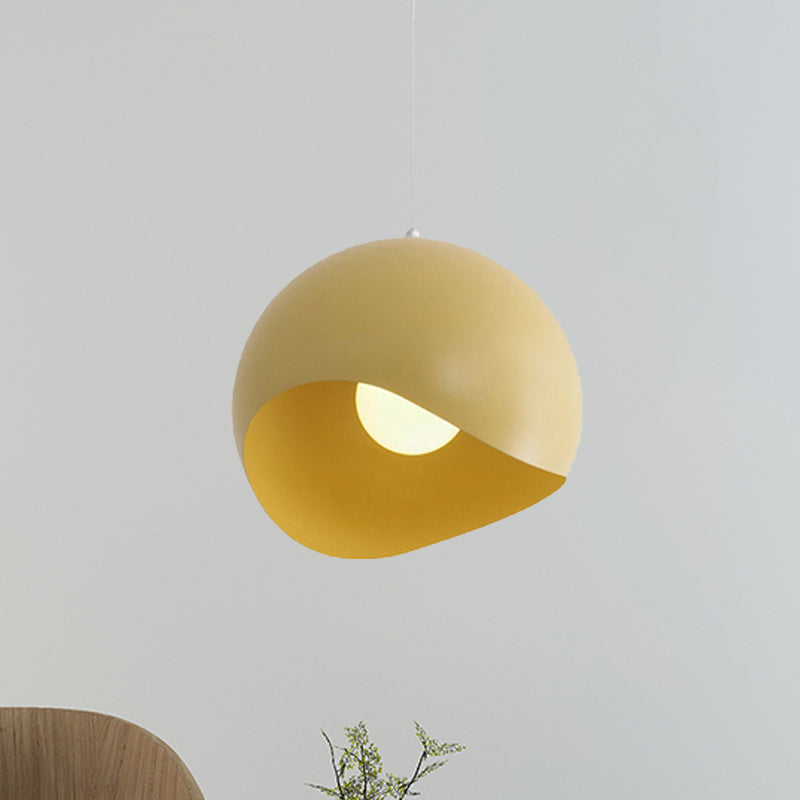 Caterina - Nordic Style Waveforms Dome Pendant Lamp 8/12 W 1 Head For Living