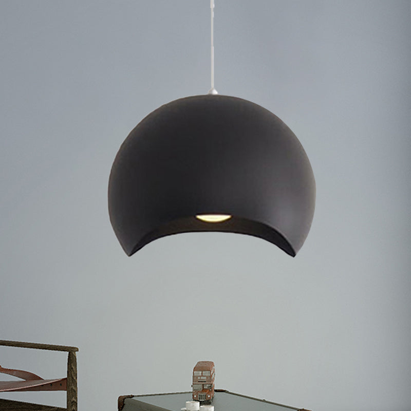 Caterina - Nordic Style Waveforms Dome Pendant Lamp 8/12 W 1 Head For Living