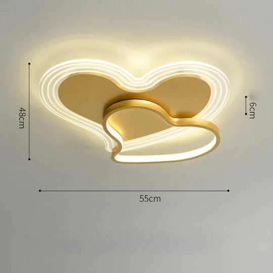 Simple Modern Warm And Romantic Bedroom Nordic Creative Personality Feather Loving Room Ceiling