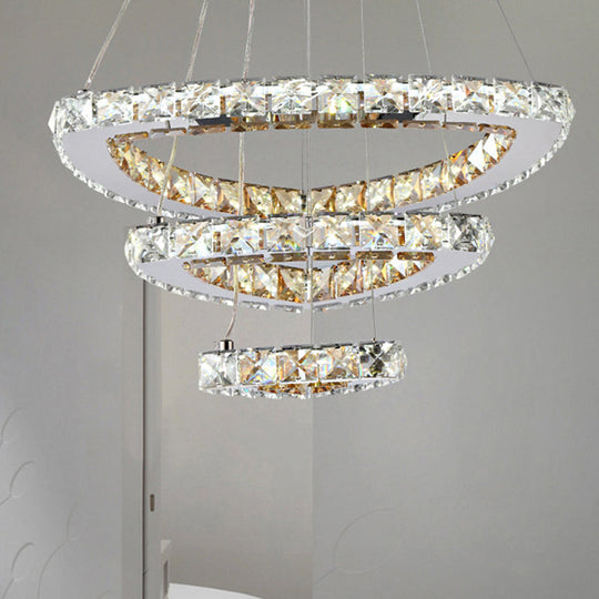Addison Chandelier - Modern Elegance In Crystal And Chrome