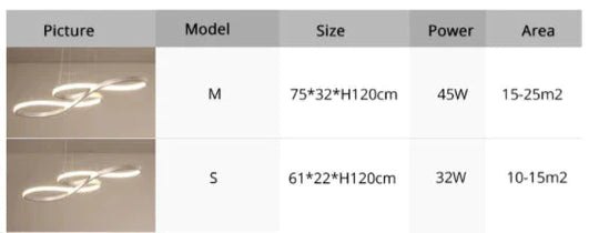 Modern New Creative Pendant Lights Led Kitchen Aluminum Silica Suspension Hanging Cord Lamp For
