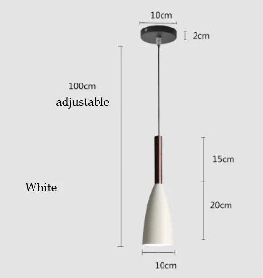 Nordic Simple Pendant Light E27 Led Modern Led Hanging Lamp For Bedroom Living Room Lobby