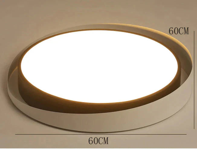 Simple Bedroom Balcony Ceiling Lamp New Fashion Versatile Home Lamps As Show / Dia60Cm White Light