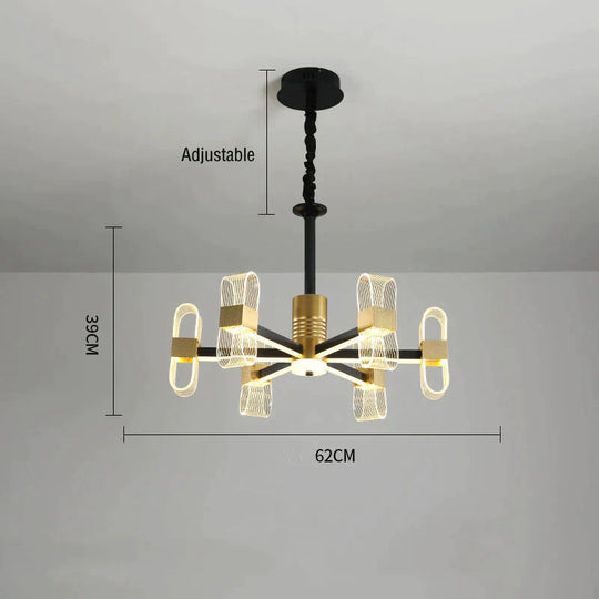 Nordic Chandeliers Use Light In The Bedroom Pendant