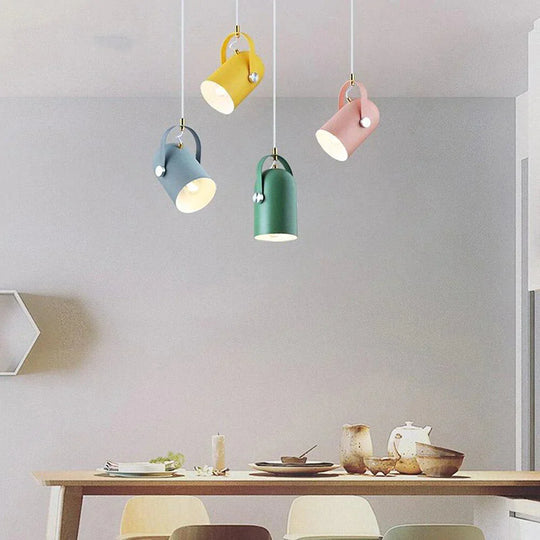 Pendant Lamp For Dining Room Led Light Modern Hanging Kitchen Aluminum Restaurant Christmas Decor