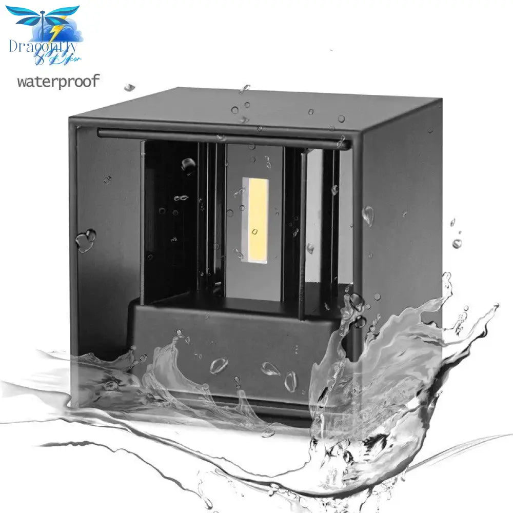 6W 12W Outdoor Waterproof Ip65 Wall Lamp Modern Led Light Indoor Sconce Decorative Lighting Porch