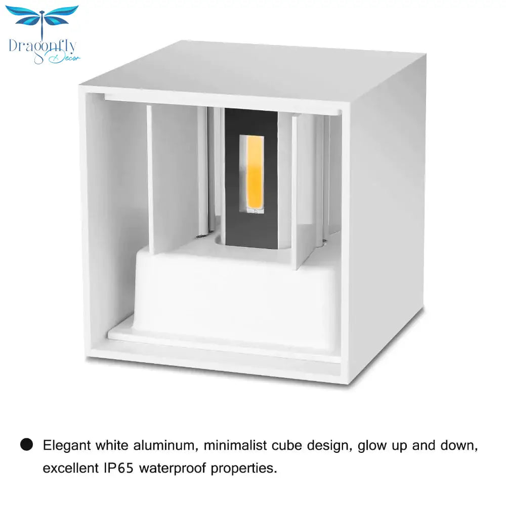 6W 12W Outdoor Waterproof Ip65 Wall Lamp Modern Led Light Indoor Sconce Decorative Lighting Porch