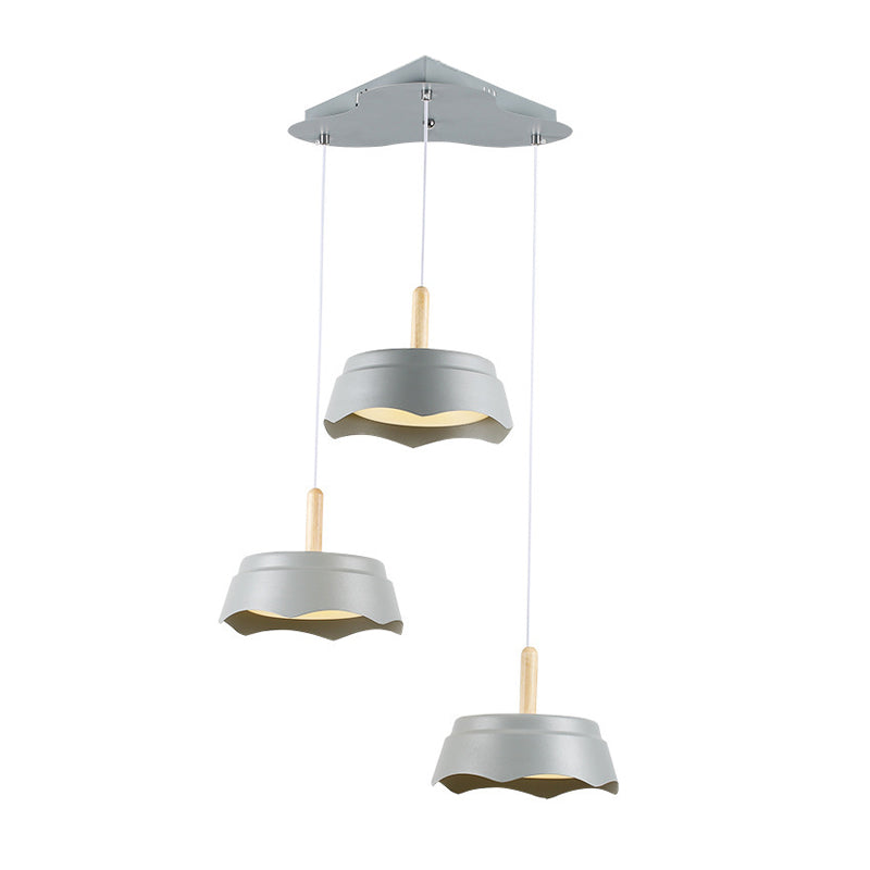 Al Thalimain - Modernism Hanging Ceiling Light - Drum Living Room Suspension Pendant