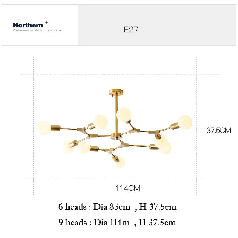 New Luxury Magic Ball Of Living Room Lamp And Chandelier Pendant