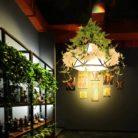 Plant Chandelier Music Restaurant Creative Chandelie Pendant