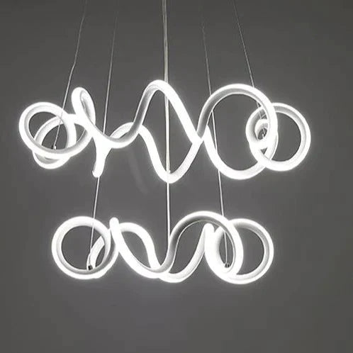 Creative Two - Headed Living Room Dining Led Chandelier Chandeliers Pendant