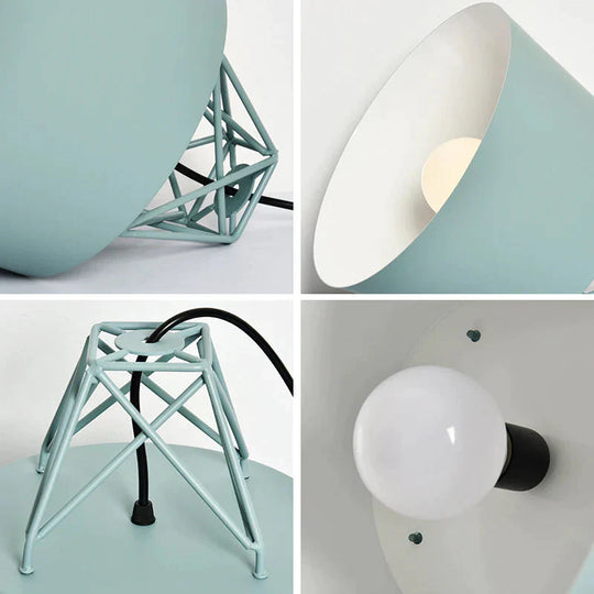 Nordic Macalong Chandelier Modern Minimalist Restaurant Personality Creative Coffee Shop Bar Iron
