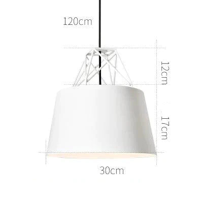 Nordic Macalong Chandelier Modern Minimalist Restaurant Personality Creative Coffee Shop Bar Iron