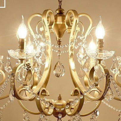 Crystal Chandelier Living Room Dining Bedroom Shop Creative Personality Luxury Atmospheric Lamps