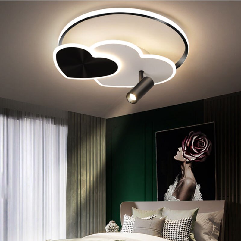 Modern Heart - Shaped Led Spotlight Ceiling Light Bedroom Study Led Children’s Room Indoor