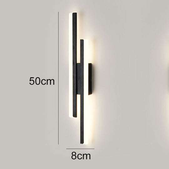 Best - Selling Modern Minimalist Light Luxury Creative Long Strip Living Room Tv Background Wall