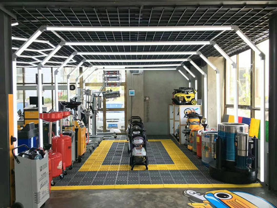 Auto Spa Gantry Lighting: Enhancing Car Wash Stations &amp; Decorative Light Tunnels Ceiling