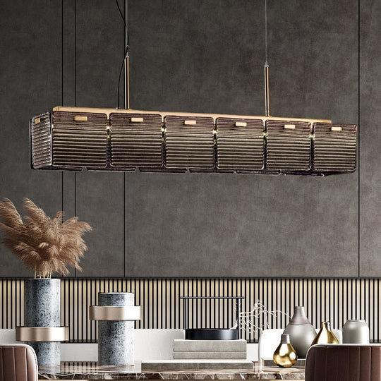 Led Restaurant Chandelier Light Luxury Post - Modern Design Dining Room Bar Coffee Shop Front