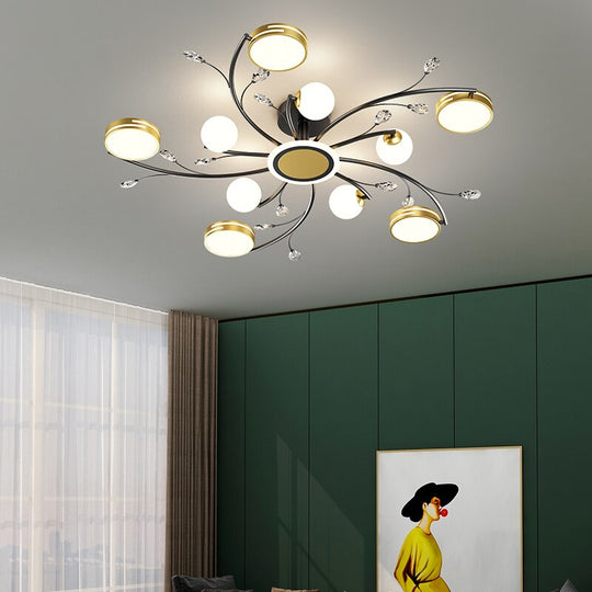 Metro - Modern Decorative Flush Mount Dining Table Living Room Bedroom Home Decoration Interior