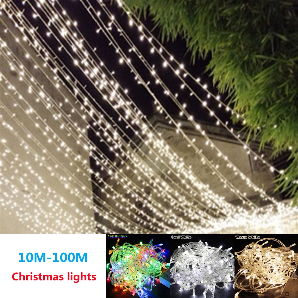 Versatile Led Garland: Waterproof Fairy Lights For Gazebo And Outdoor Celebrations Fairy Lights