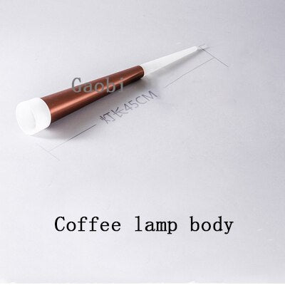 Led Chandelier Gold/Black/White/Coffe/Silver Staircase Long Pendant Lamp Duplex Building Villa