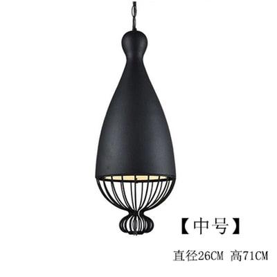 Nordic Modern Pendant Lights Living Room Bedroom Dining Hanging Lamp Iron Loft Cafe Bar Decor