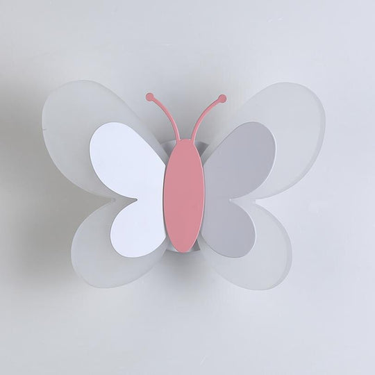 Butterfly Girl Room Lamp Creative Cartoon Children Energy - Saving Boy Bedside Bedroom Wall Ceiling