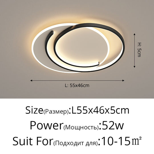 New Nordic Geometric Art Chandeliers Simple Modern Creative Personality Ceiling Decoration Lamps