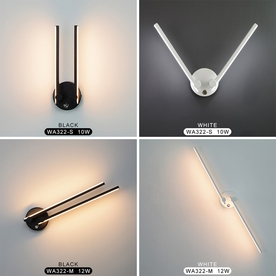 Nordic Minimalist Creative Indoor Wall Lamp With 300° Arm Wall Lamp