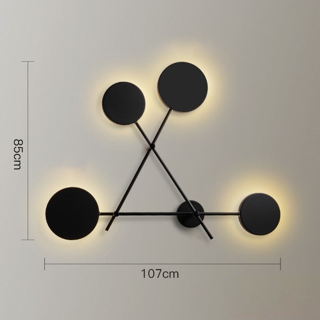 Modern Led Wall Lamp Living Room For Interior Light Fixture Bedroom Wall Decoration Indoor Lighting