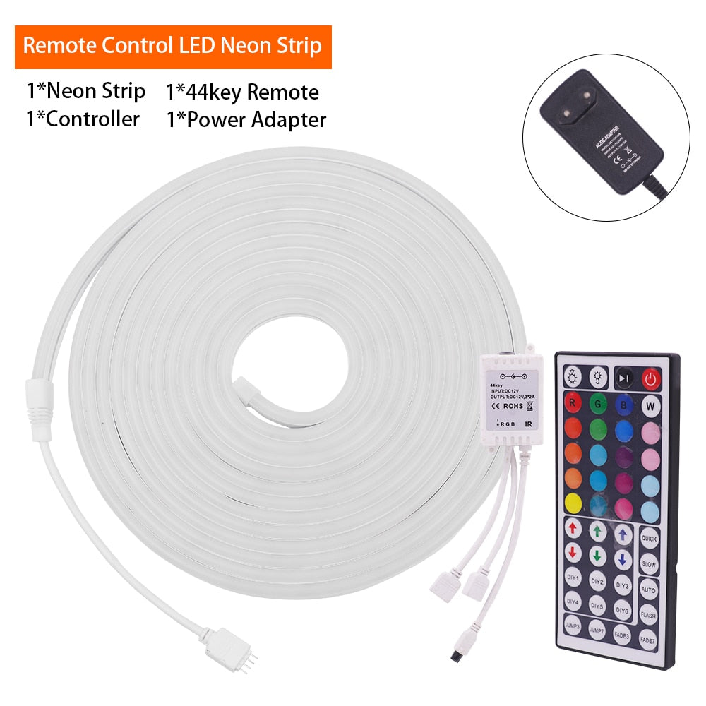 12V Rgb Led Neon Light Strip: Smart Dimmable Decor For Gazebos Led Strip Light