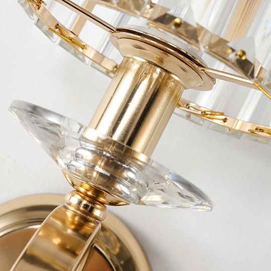 Crystal Wall Lamp Luxury Decorative Led Light For Dining Room Living Bedroom Indoor Fixtures Home
