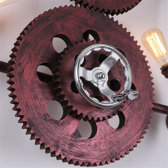 Wall Sconce European Modern Creative Vintage Lighting Fixture Personality Cafe Restaurant Aisle