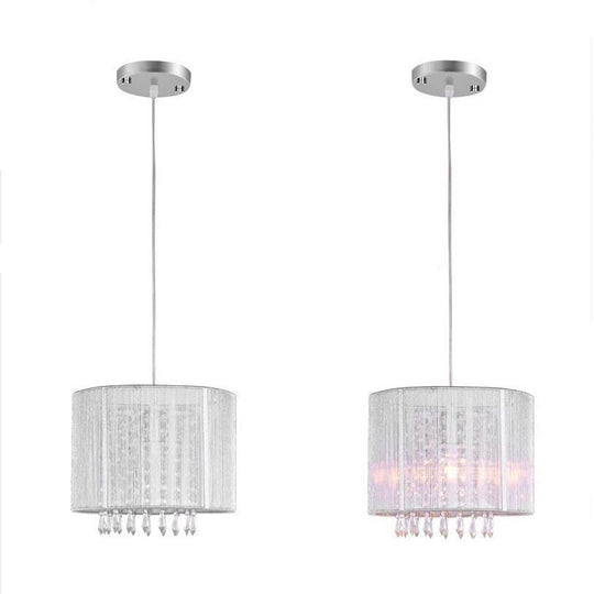 Modern Black Silver Brushed Chandelier Led Lamps Led Crystal Chandeliers Living Room Lustre