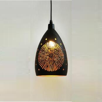 Ac85 - 265V 12W Led Pendant Light Iron Hollow Metal Cage Lamp Living Room Restaurant Shop Bar