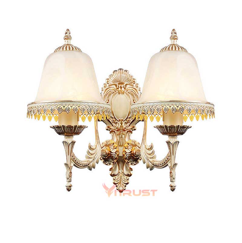 Vintage Chandeliers Handmade Golden Novelty Led Chandelier Ceiling Lamp New Arrival Lustre Free